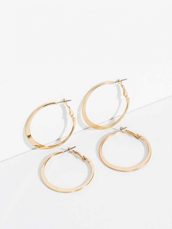 Basic Grandes Hoop-Earrings