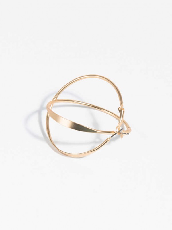 Basics Large Hoop-Earrings