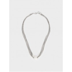 Short Necklace With Sphere 1610001SVU