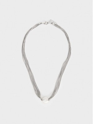 Short Necklace With Sphere