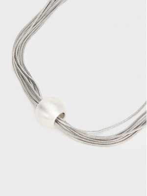 Short Necklace With Sphere
