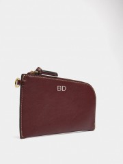 Голяма чанта в бордо с подвижен несесер 