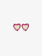 Обици от серията Glass Heart 
