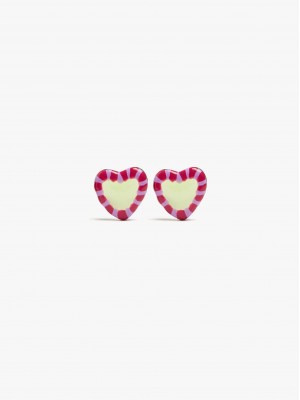 Обици от серията Glass Heart