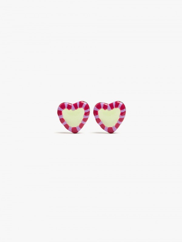 Обици от серията Glass Heart
